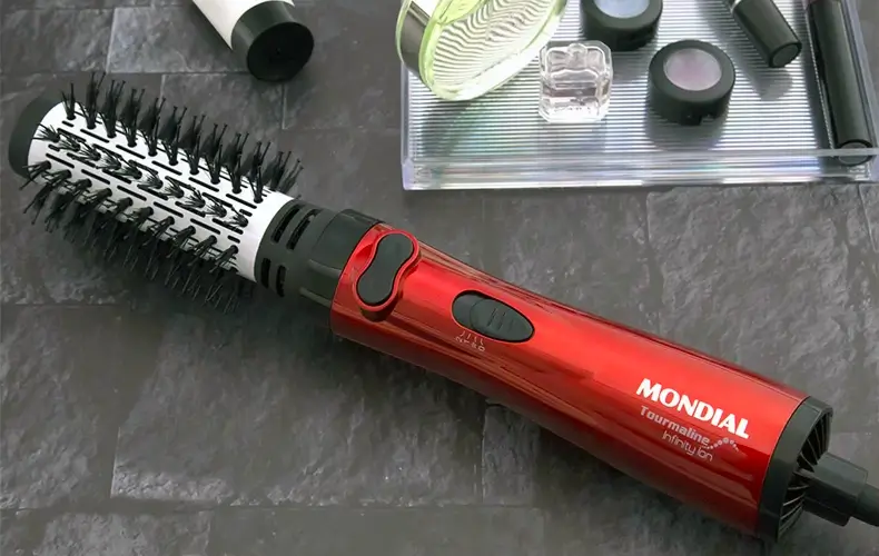 Escova Rotativa Mondial Tourmaline Infinity Íon ER-03