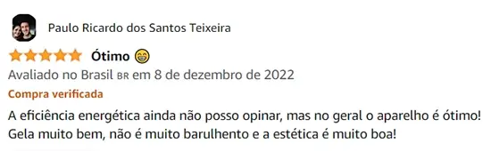 Qualidade do Ar-condicionado Gree