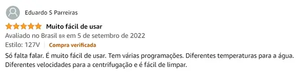 Máquina de Lavar Midea é Fácil de Usar