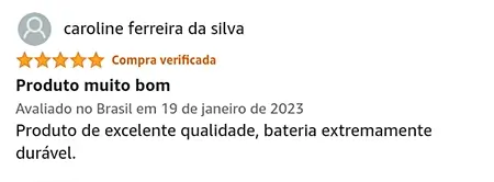 Opinião sobre a duração da bateria do fone JBL