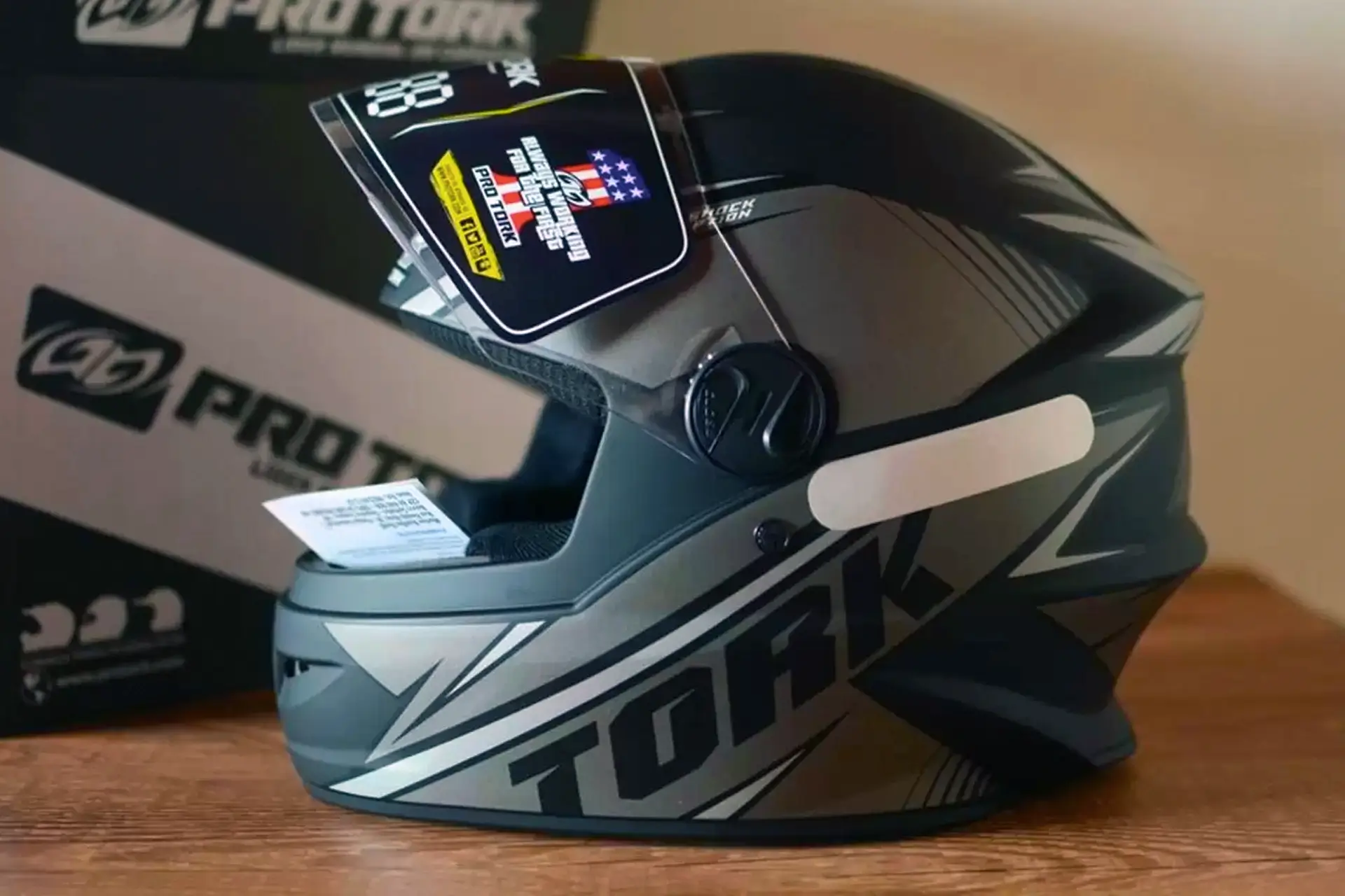 Capacete Moto Pro Tork R8 Fosco 58 Cz/Vm