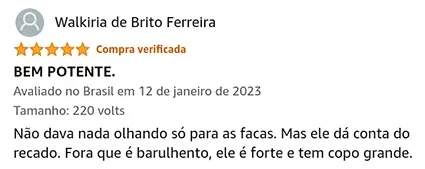 Potência do Liquidificador Oster 1400 Full