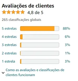 Avaliações dos clientes que compraram fogão DAKO na Amazon