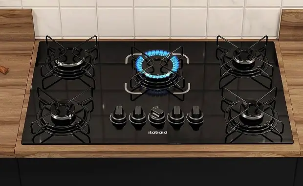 Cooktop Essencial 5 Bocas - Preto 