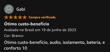 Duração da bateria do fone de ouvido Edifier W820NB