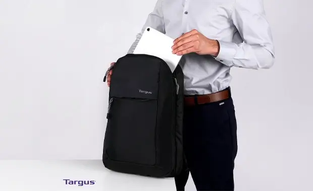 Mochila Targus 15.6" Intellect Essentials para notebook - TSB966GL, Preto