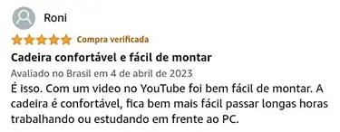 Cadeira Gamer TGT Heron é fácil de montar
