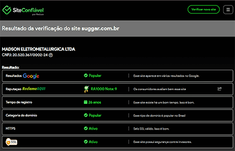 Lavadora Lavamax Eco da Suggar é confiável