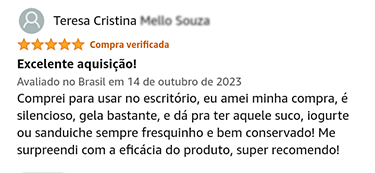 Conservação de alimentos e bebidas do Frigobar Midea