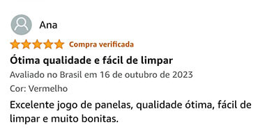 Depoimento sobre a qualidade da panela Tramontina